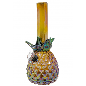 10" Pineapple X-press Soft Glass Water Pipe - GOR [E2302]